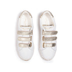 Baskets Wonder - Blanc/Or - Femme - Canal Saint Martin* - The Bradery