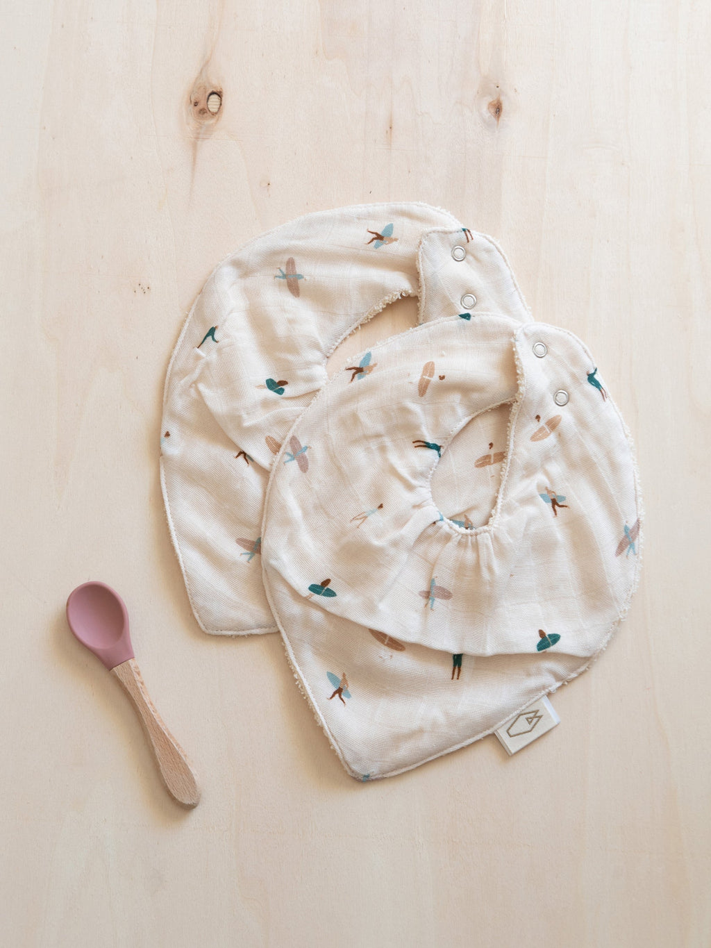 bavoirs bandana surf pour bébé milinane