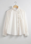 Blouse Pa Clarice Blouse Speed - Blanche