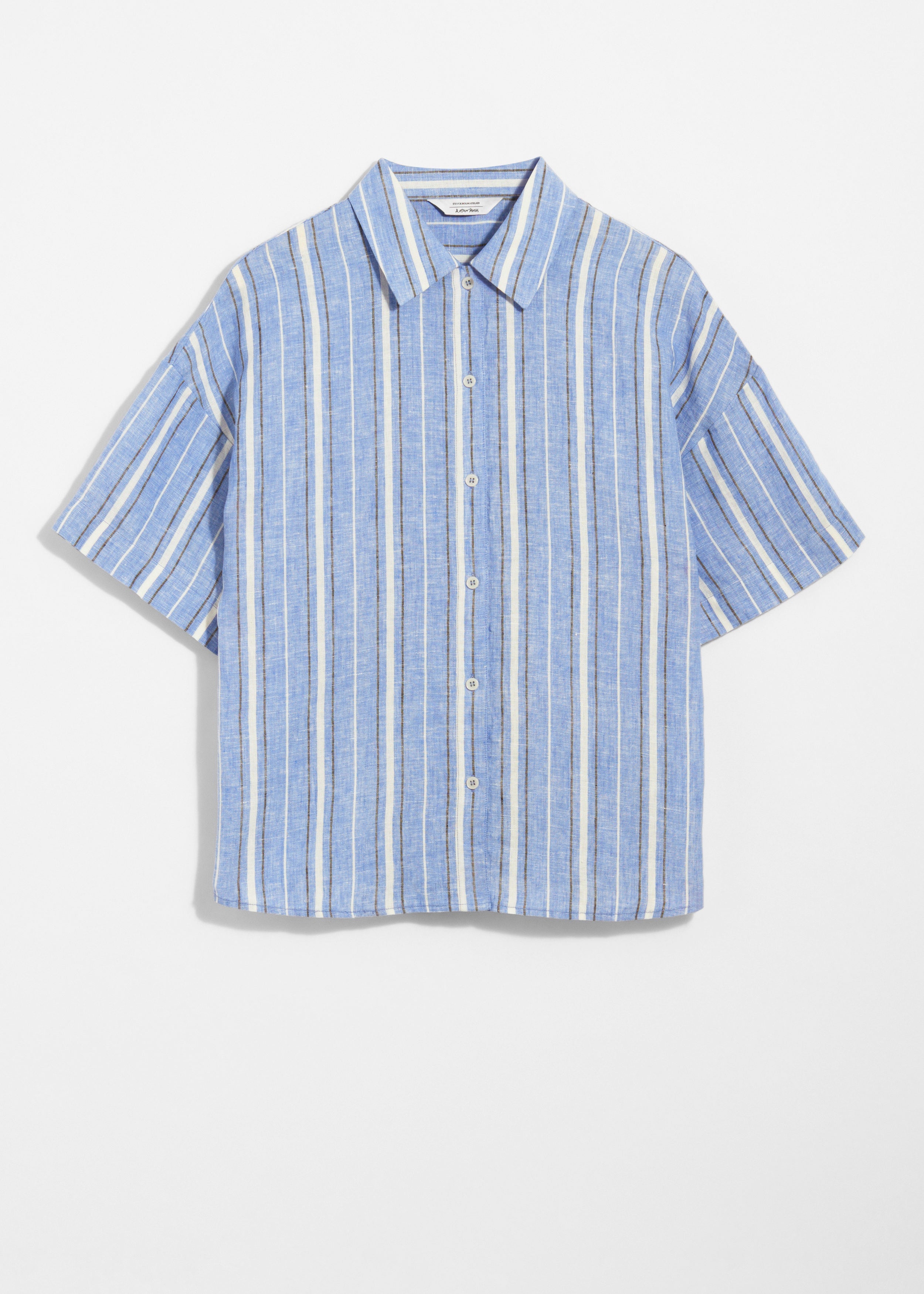 Chemise St Esra En Lin - Bleue