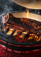Barbecue Kamado - Barbecue Fumoir En Céramique - 21" - Rouge
