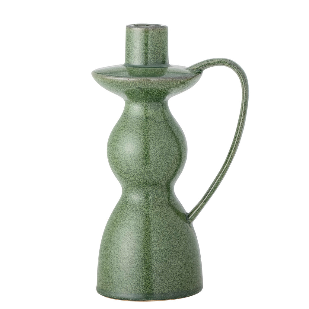 Fija - Bougeoir - Vert - Grès