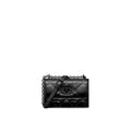 Dior - Sac Bandoulière Caro Patent And Matte - Femme - Black