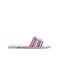 Claquettes Valentino Garavani V Logo Signature - Pink - Femme