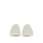 Baskets Bottega Veneta Intrecciato Leather - White - Homme