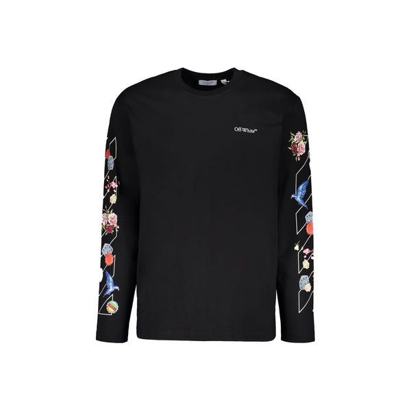 Off - White Logo Longsleeve T-shirt - MEN CLOTHING - OFF - WHITE - T.Luxy