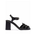 Miu Miu Caged-Toe Sandals - Black - Femme