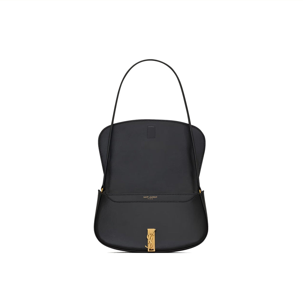 Saint Laurent - Sac Bandoulière Mini Voltaire - Femme - Black