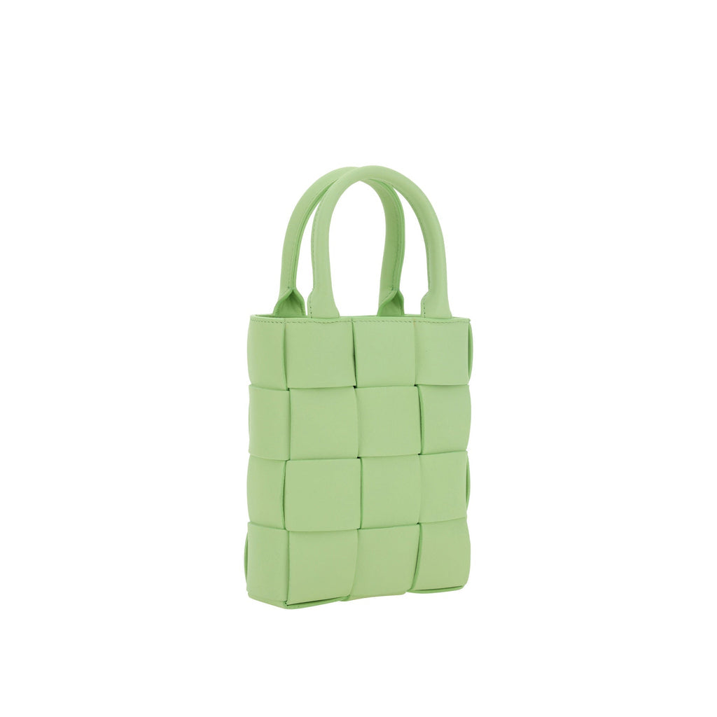 Bottega Veneta Cassete Mini Handbag - Green - Femme