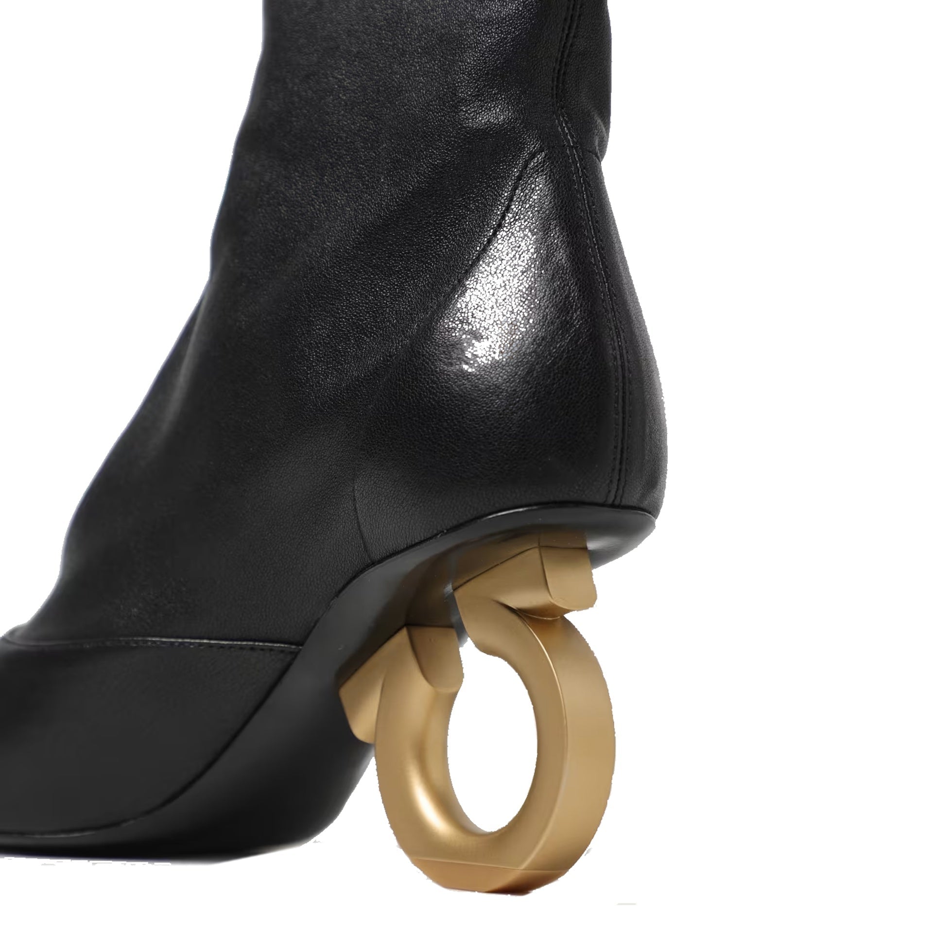 Bottes Salvatore Ferragamo Elina - Black - Femme