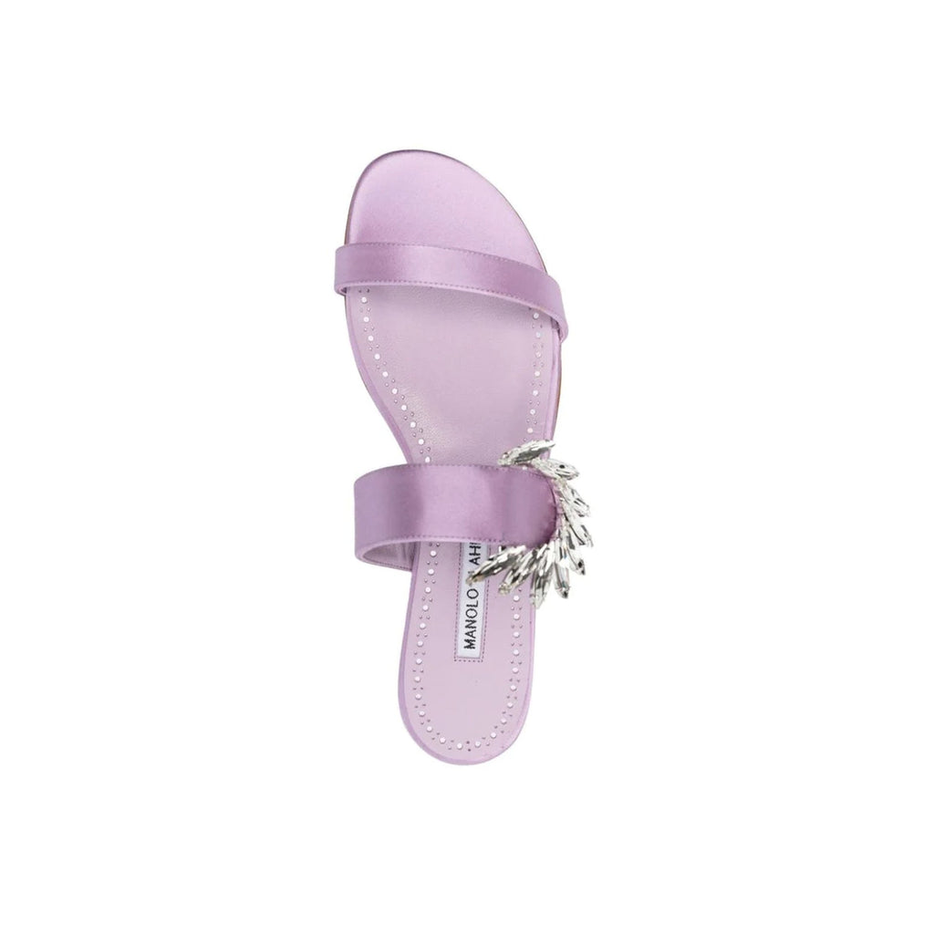 Sandales Manolo Blahnik Chivela 010 - Lilac - Femme