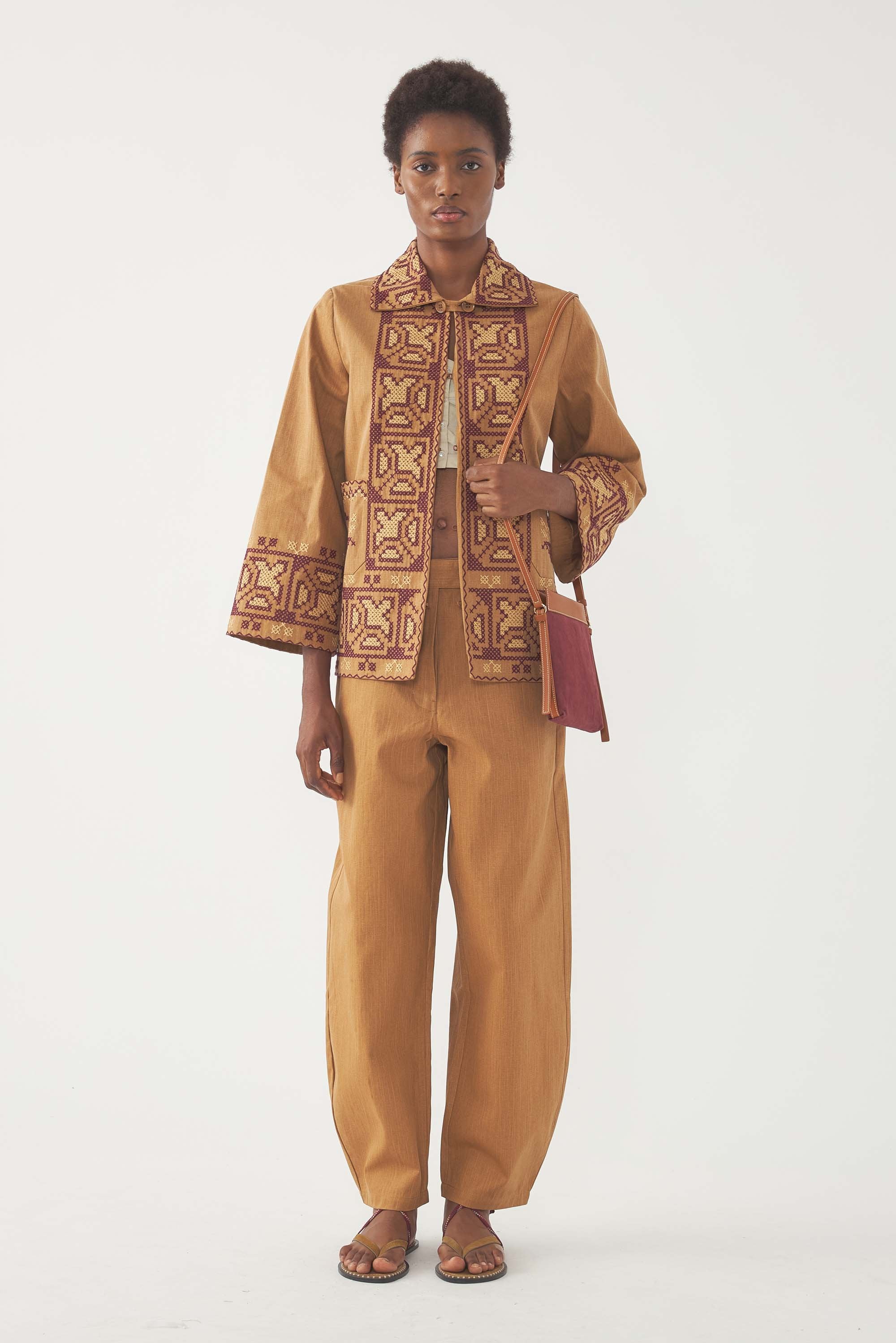 Pantalon Berenice - Rouille