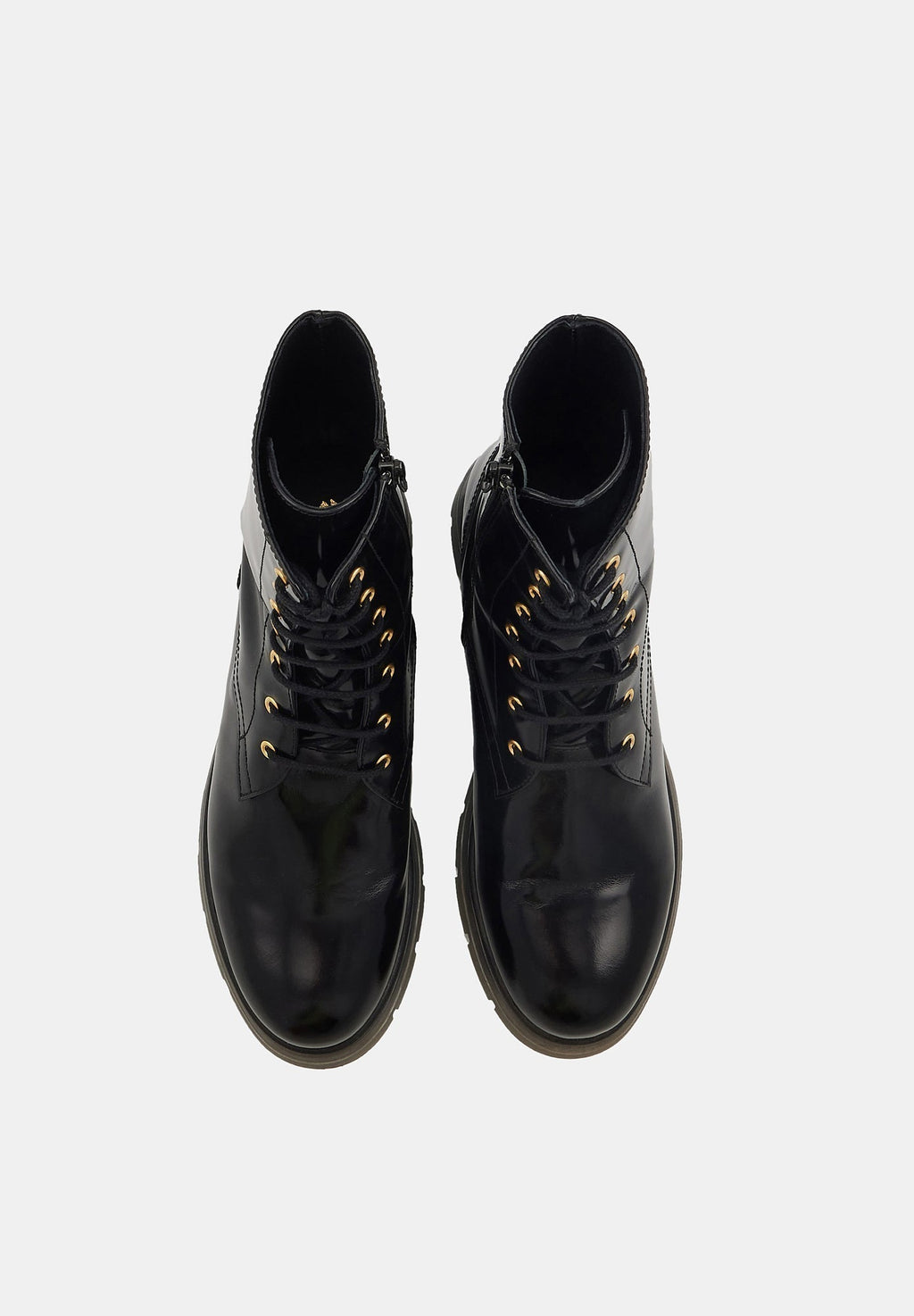 Beth - Cuir Glacé Noir - Bons Baisers - The Bradery