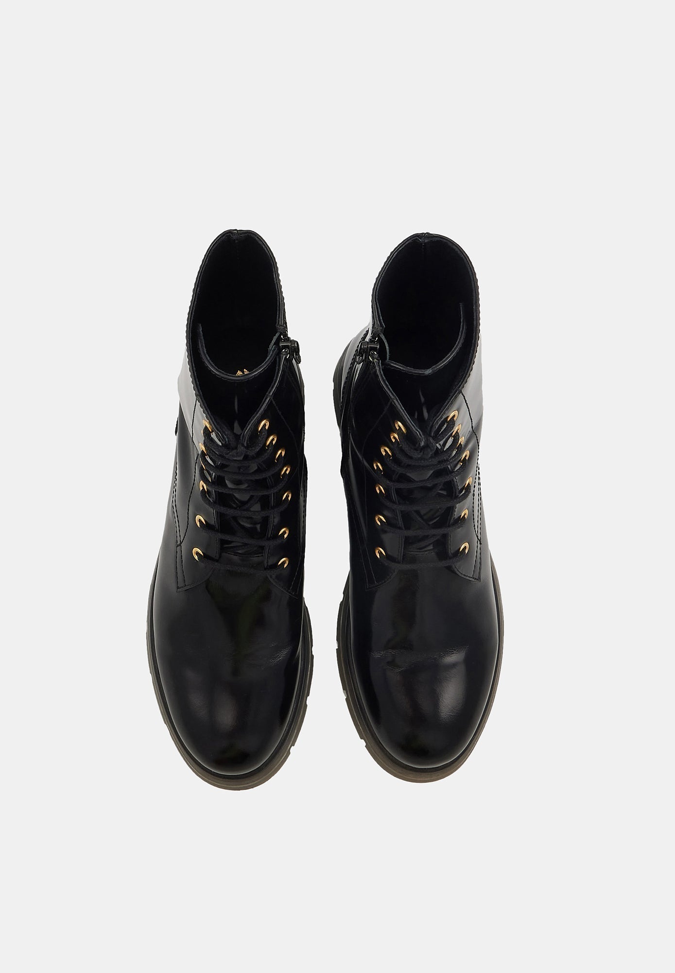 Beth - Cuir Glacé Noir - Bons Baisers - The Bradery