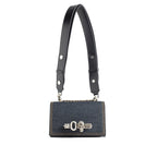 Alexander Mcqueen Jeweled Denim Bag - Blue - Femme