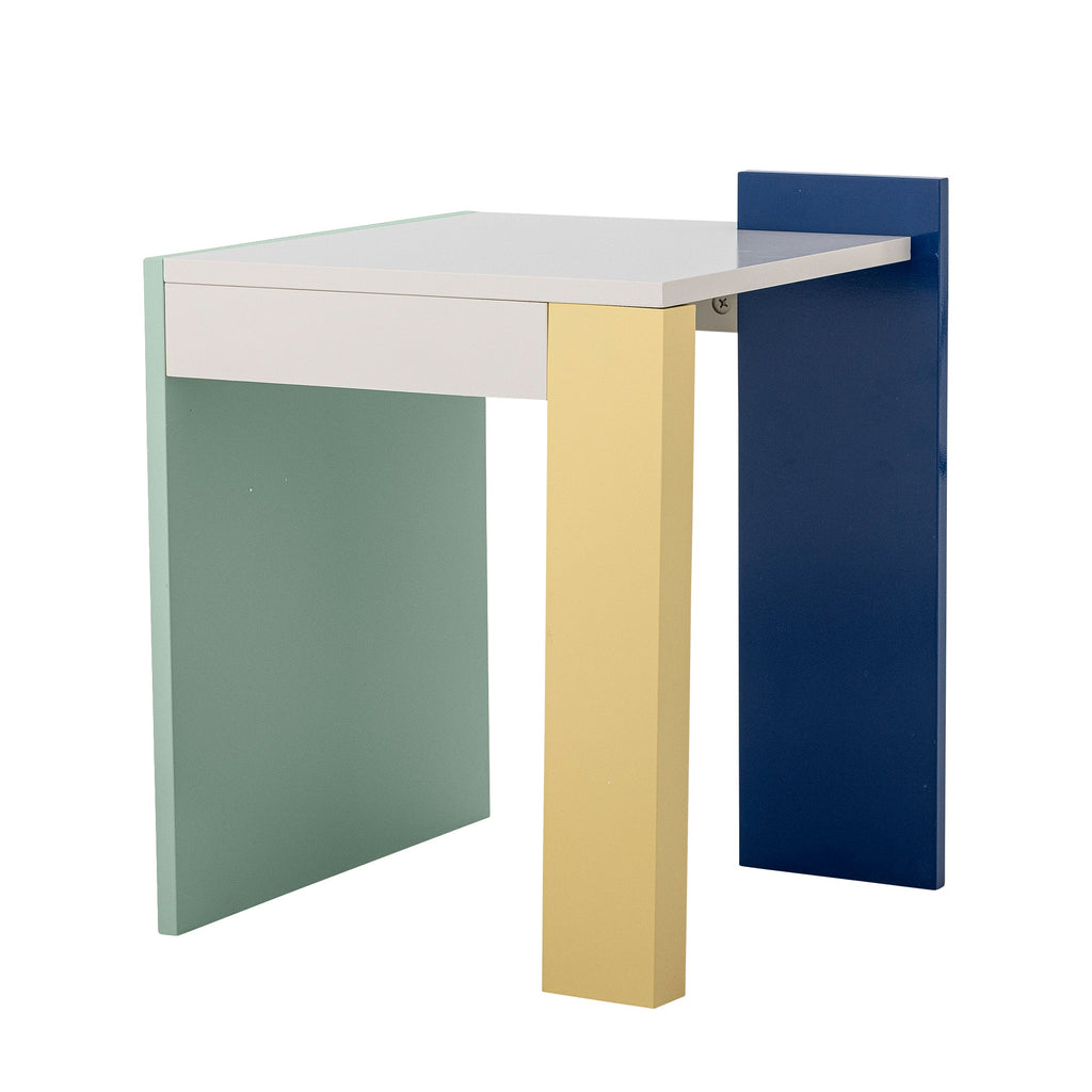 Banjo - Table D'Appoint - Multicolore - Mdf Fsc®100%