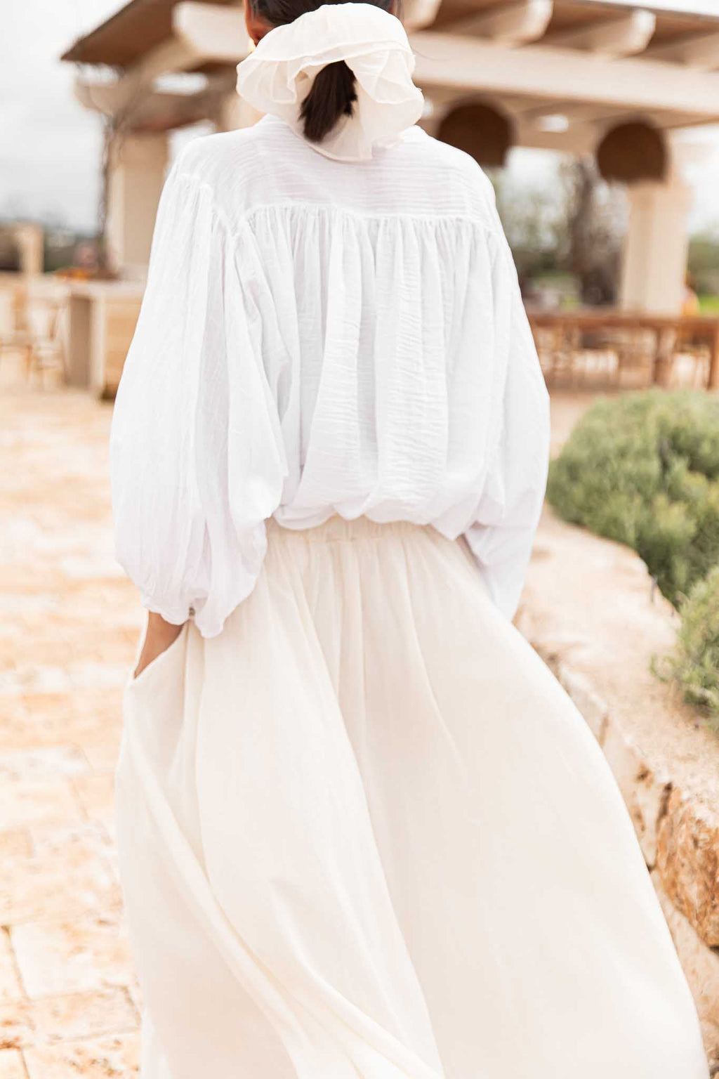 BIANCA Blanche - Chemise Oversize