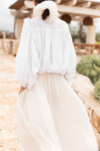 BIANCA Blanche - Chemise Oversize
