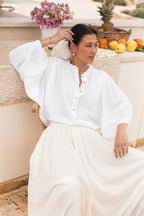 BIANCA Blanche - Chemise Oversize