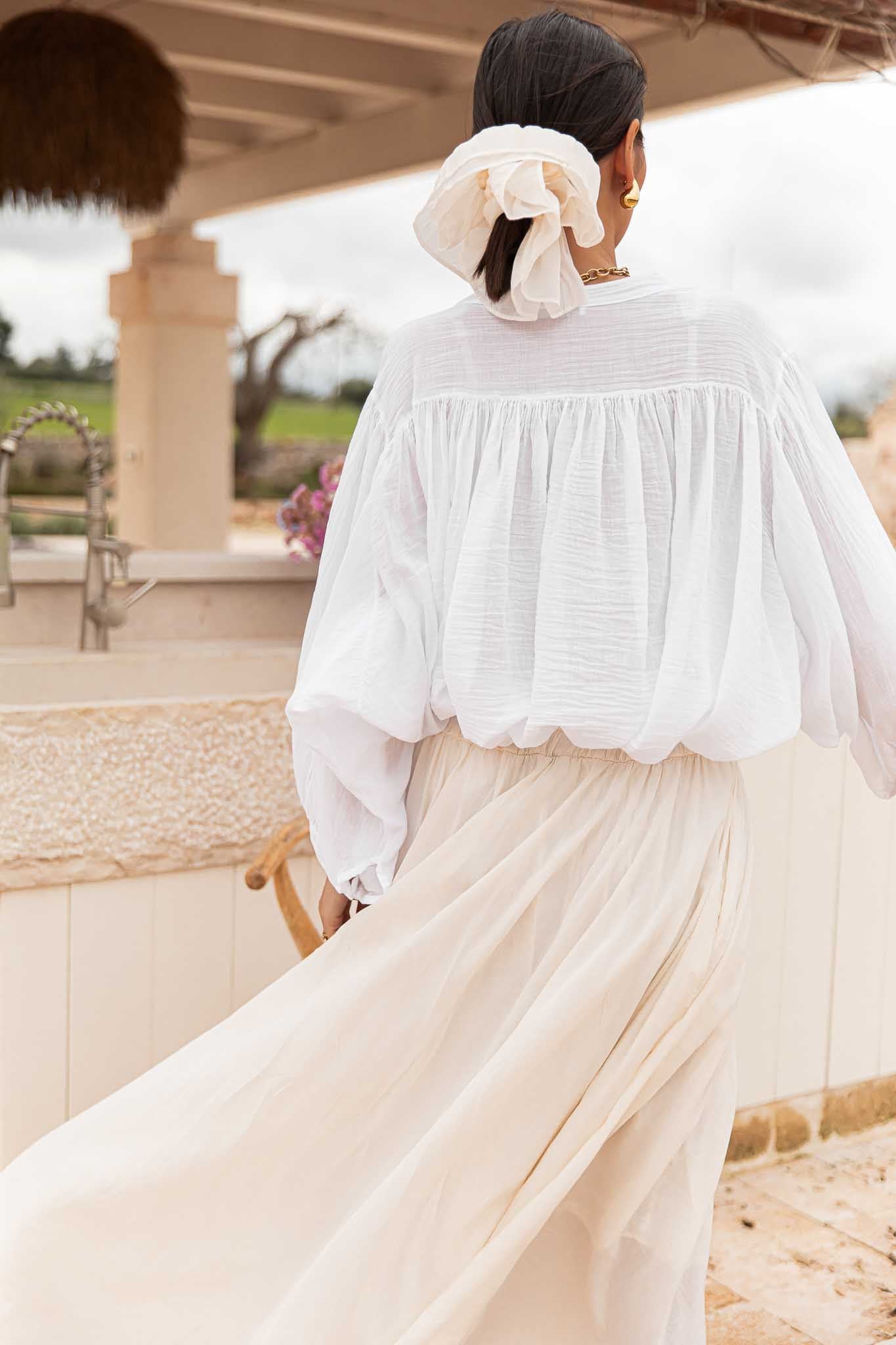 BIANCA Blanche - Chemise Oversize
