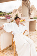 BIANCA Blanche - Chemise Oversize