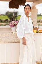 BIANCA Blanche - Chemise Oversize