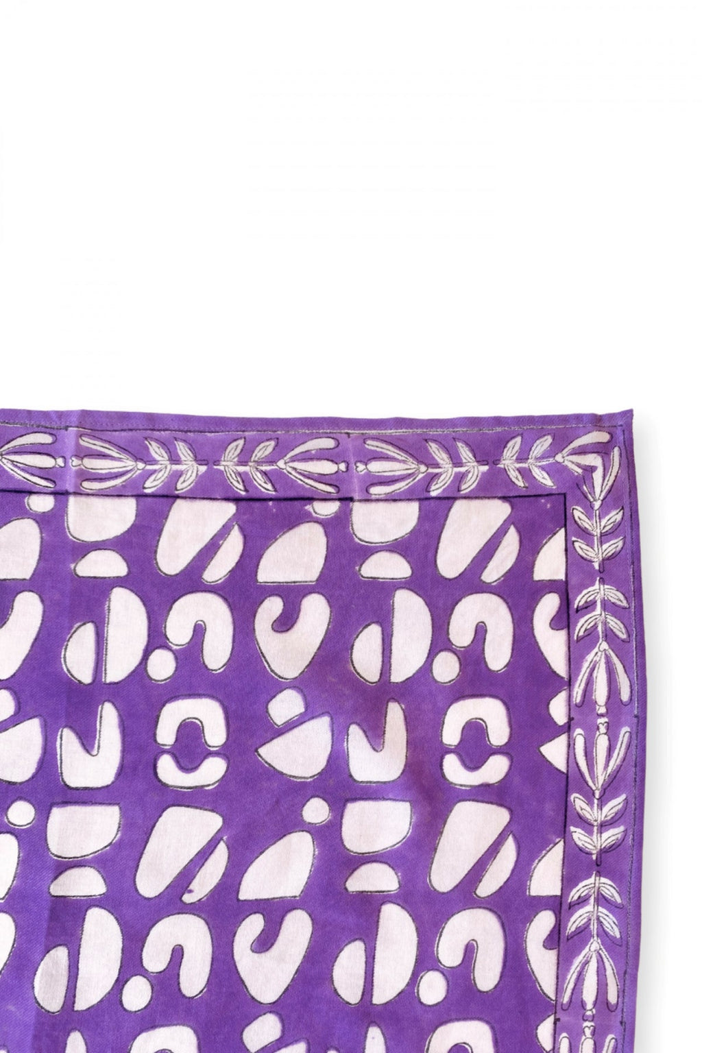 Big Foulard Latika "Artistic" - Violette