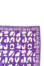 Big Foulard Latika "Artistic" - Violette