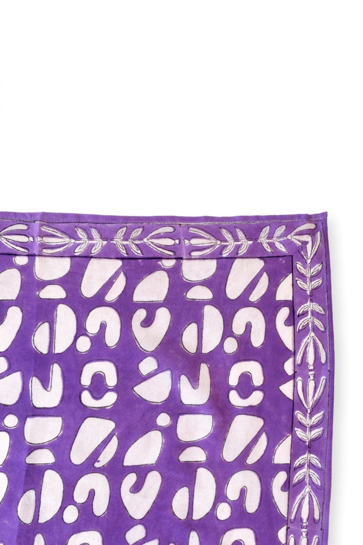 Big Foulard Latika "Artistic" - Violette