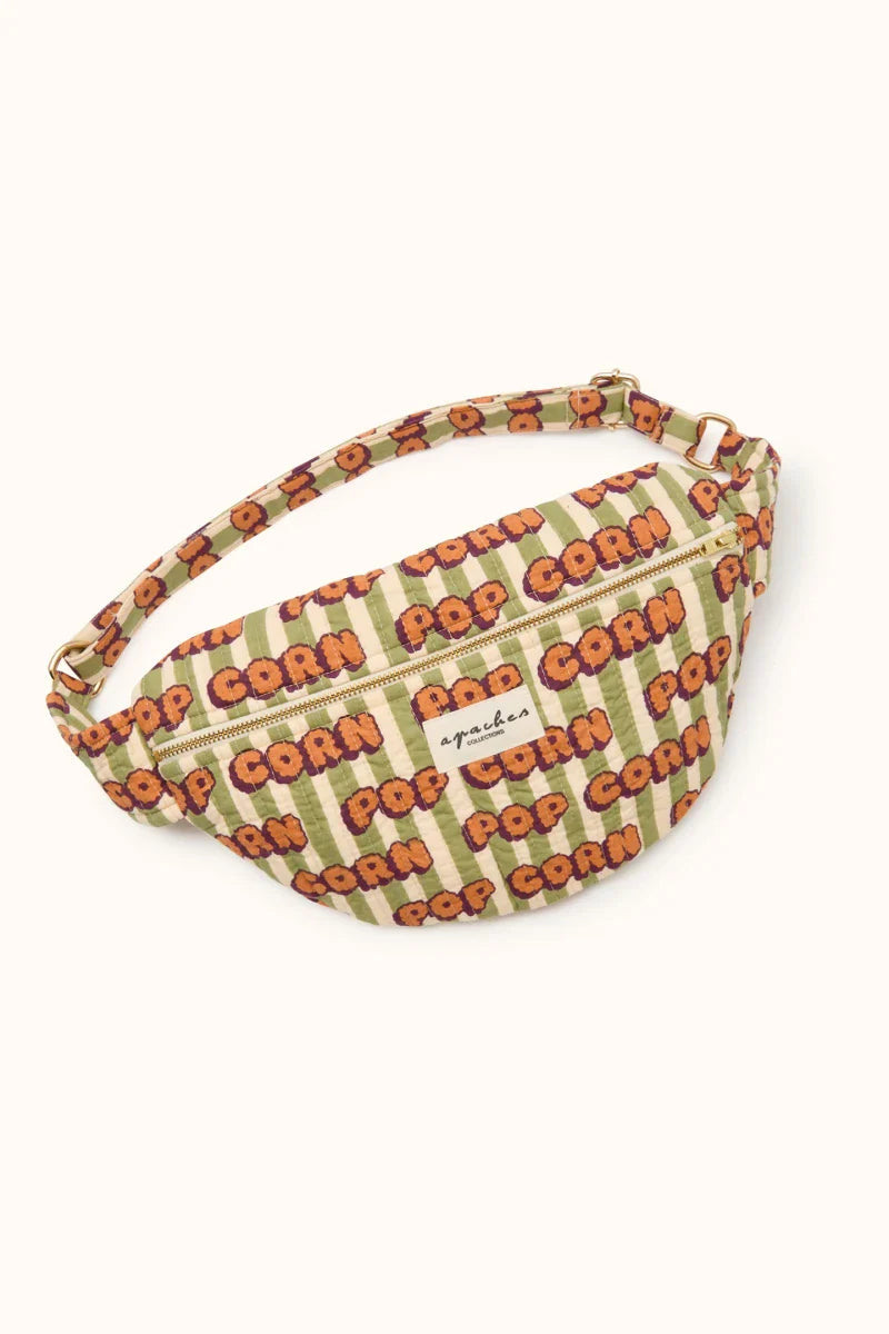 Sac Banane Keli "Pop Corn" - Olive