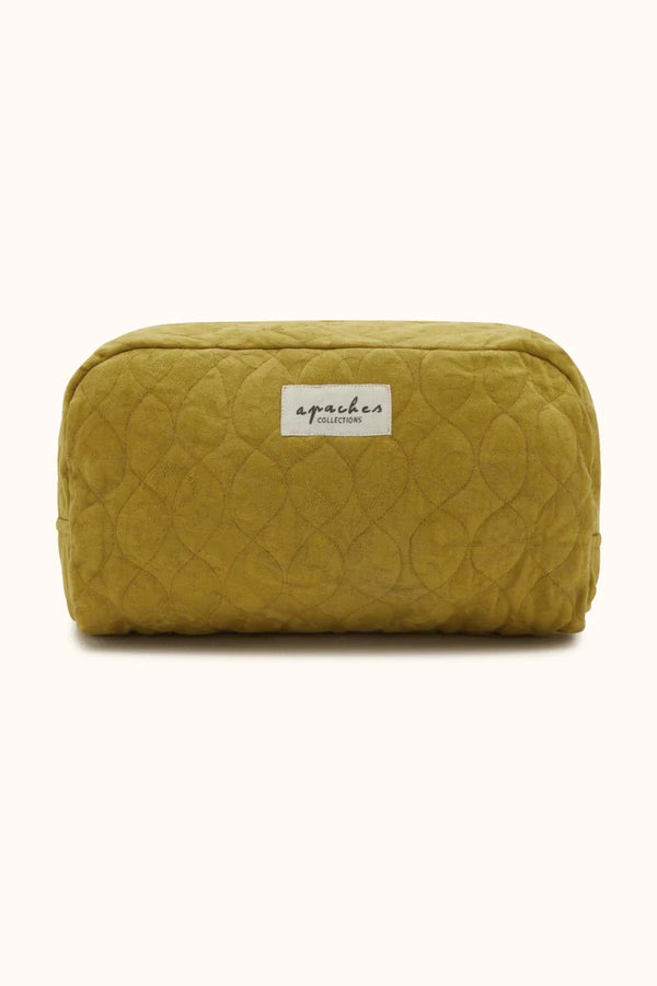 Big Trousse Gayane "Damassé" - Golden Lime