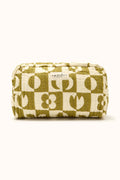Big Trousse Gayane "Damier" - Tobacco