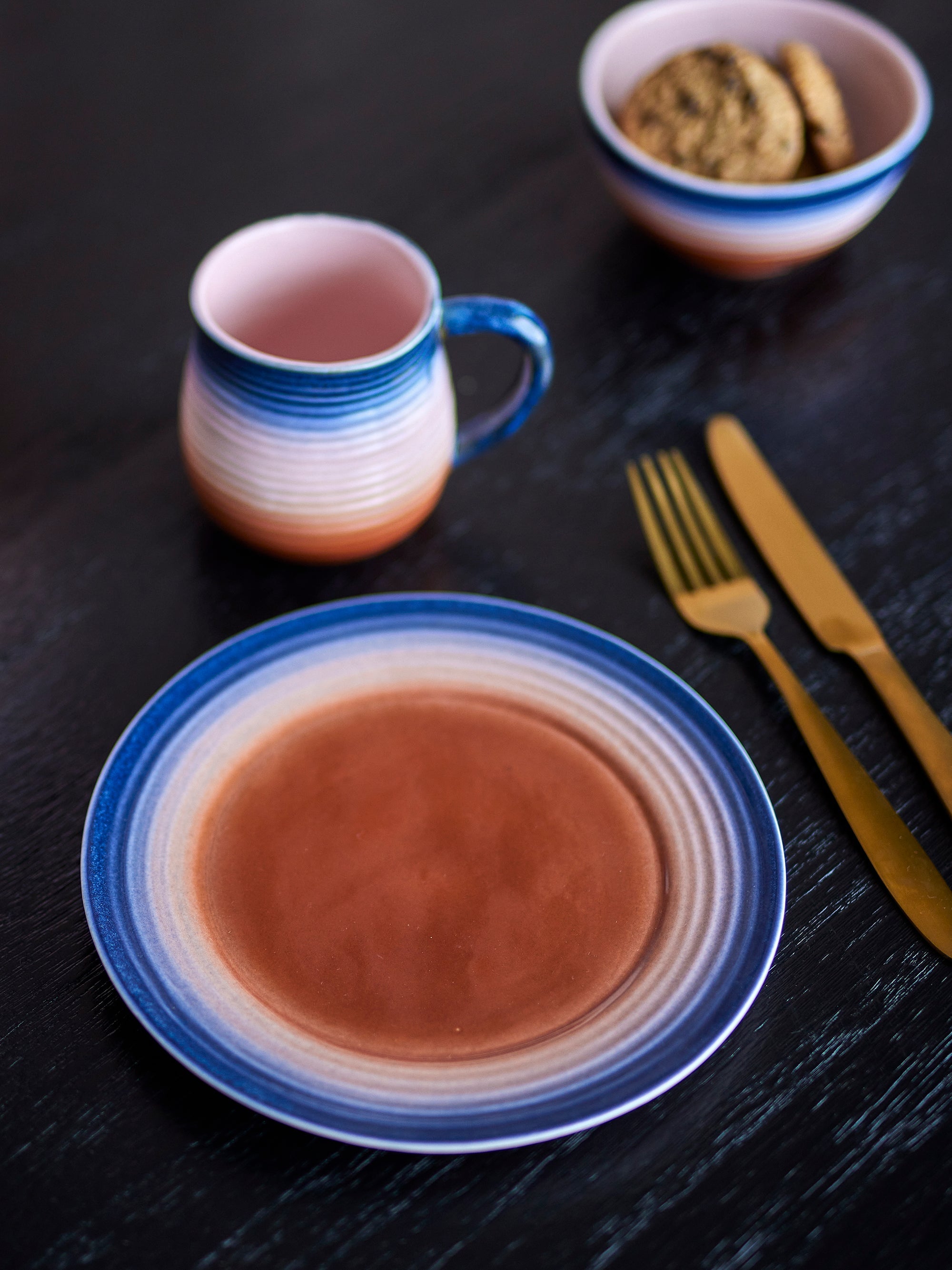 Tatum - Assiette - Multicolore - Grès
