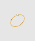 And...Paris - Bague Memory Topaze Bleu Or Jaune - Femme
