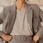 Blazer Armand Prince De Galles - Gris