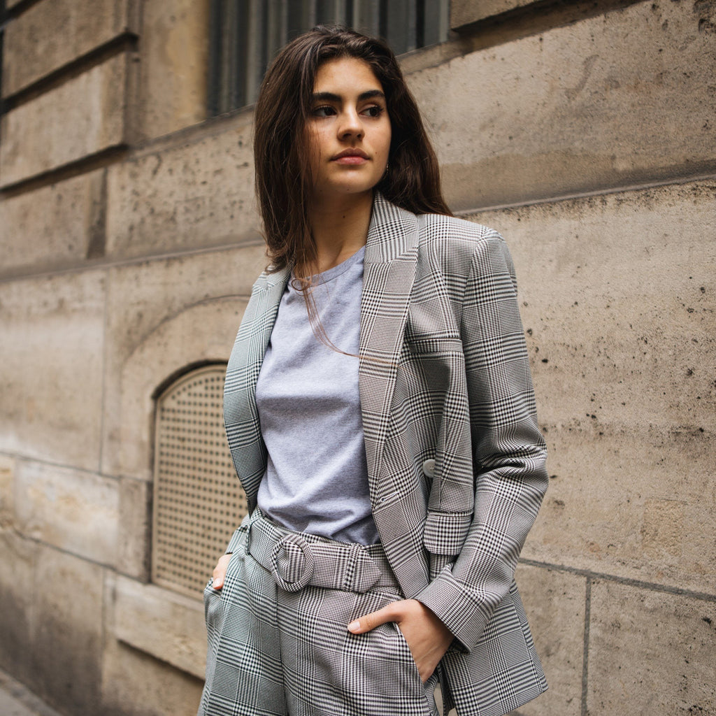 Blazer Armand Prince De Galles - Gris