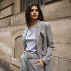 Blazer Armand Prince De Galles - Gris