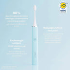 Brosse Bleue + Étui + Support
