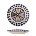 Shama - Assiette - Multicolore - Grès