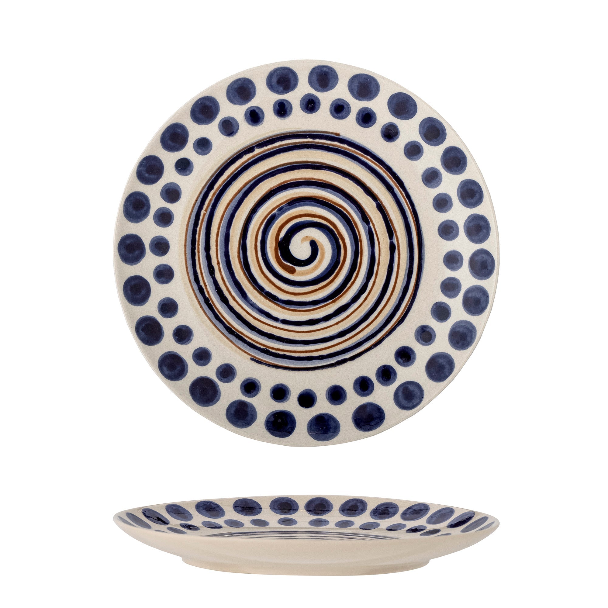 Shama - Assiette - Multicolore - Grès