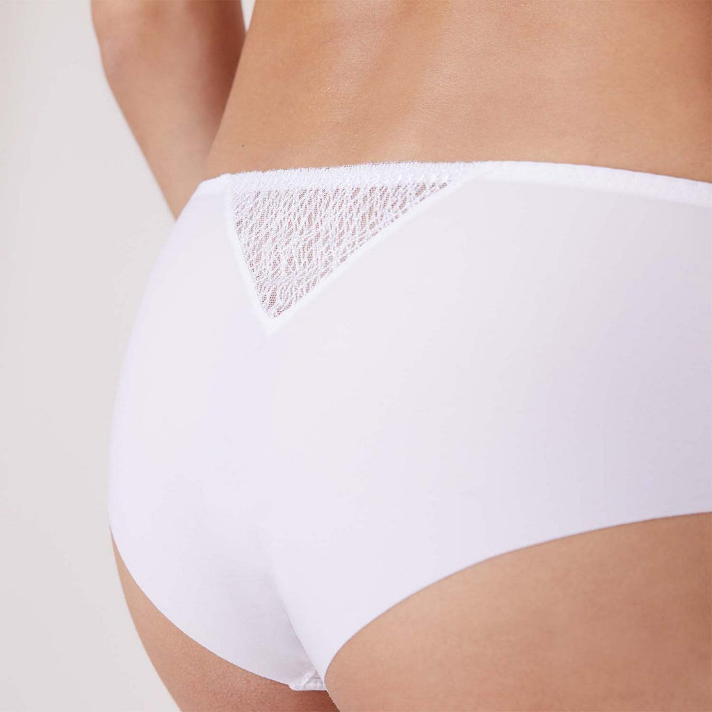 Shorty Blossom - Blanc - Lingerie - Simone Pérèle - The Bradery