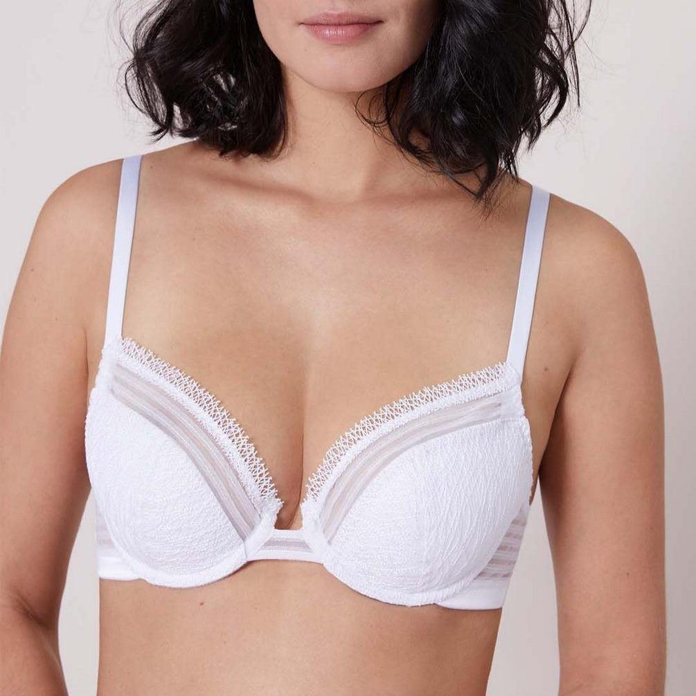 Soutien-Gorge Push-Up Blossom - Blanc - Lingerie - Simone Pérèle - The Bradery