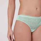 Tanga Blossom - Vert D'Eau - Lingerie - Simone Pérèle - The Bradery