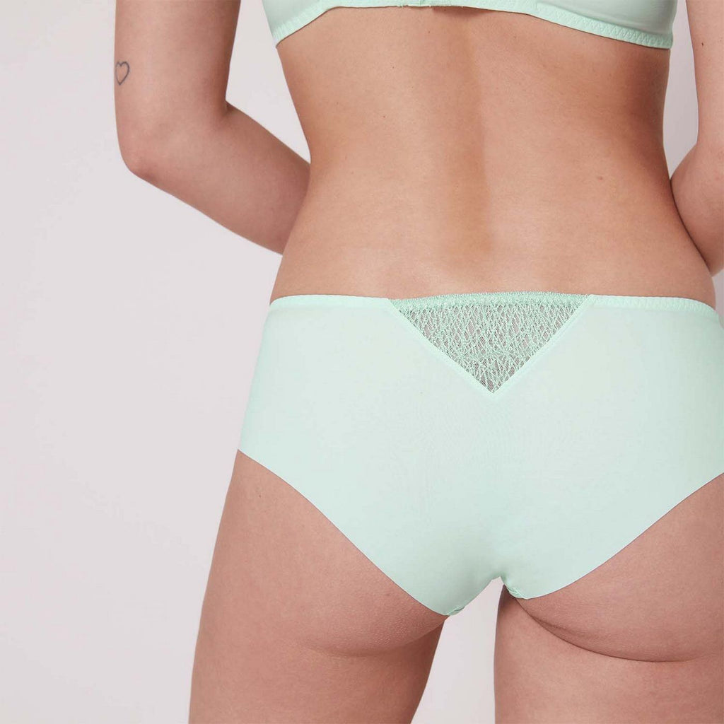 Shorty Blossom - Vert D'Eau - Lingerie - Simone Pérèle - The Bradery