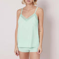 Top Blossom - Vert D'Eau - Homewear Et Loungewear - Simone Pérèle - The Bradery
