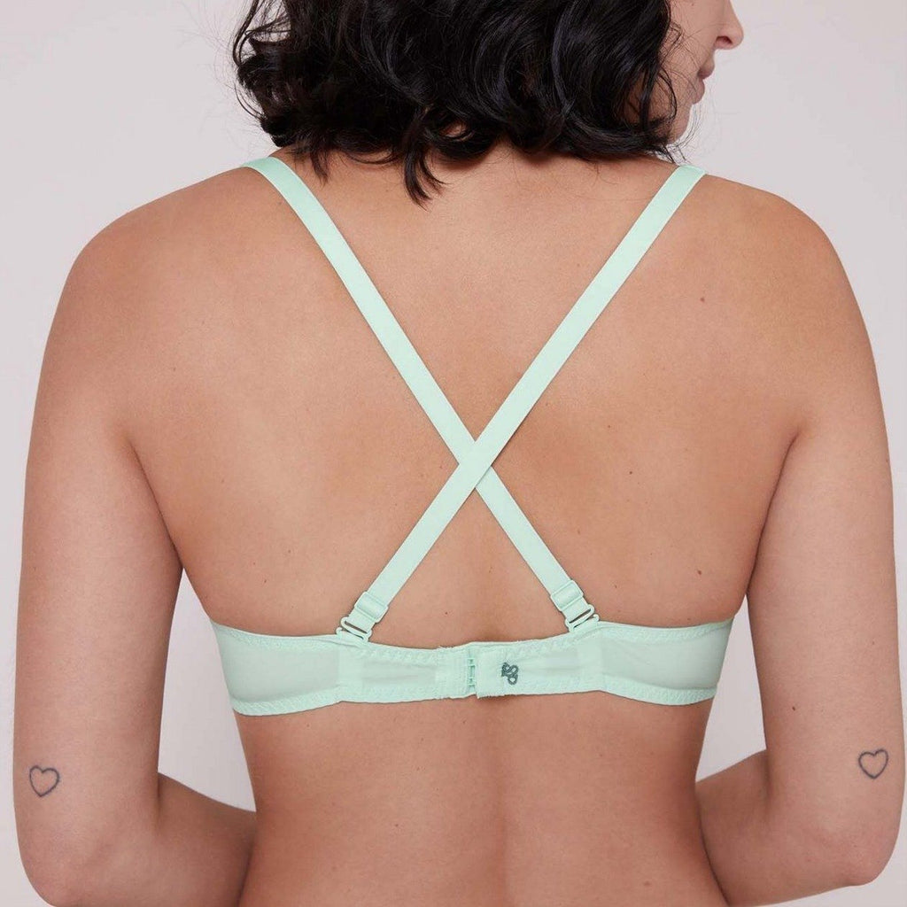 Soutien-Gorge Corbeille Blossom - Vert D'Eau - Lingerie - Simone Pérèle - The Bradery