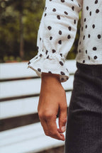 Blouse Anaïs Polka - Saaj Paris - The Bradery