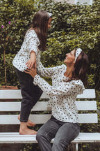 Blouse Anaïs Polka - Saaj Paris - The Bradery