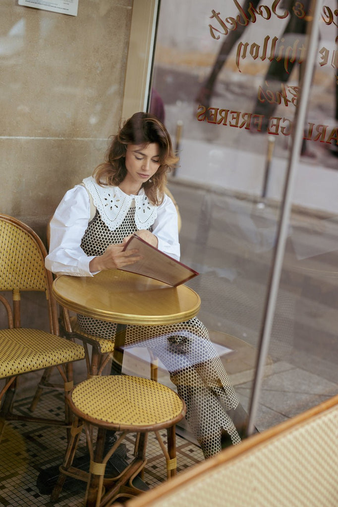 Blouse Baby Bis - Blanc - Claudie Pierlot - The Bradery