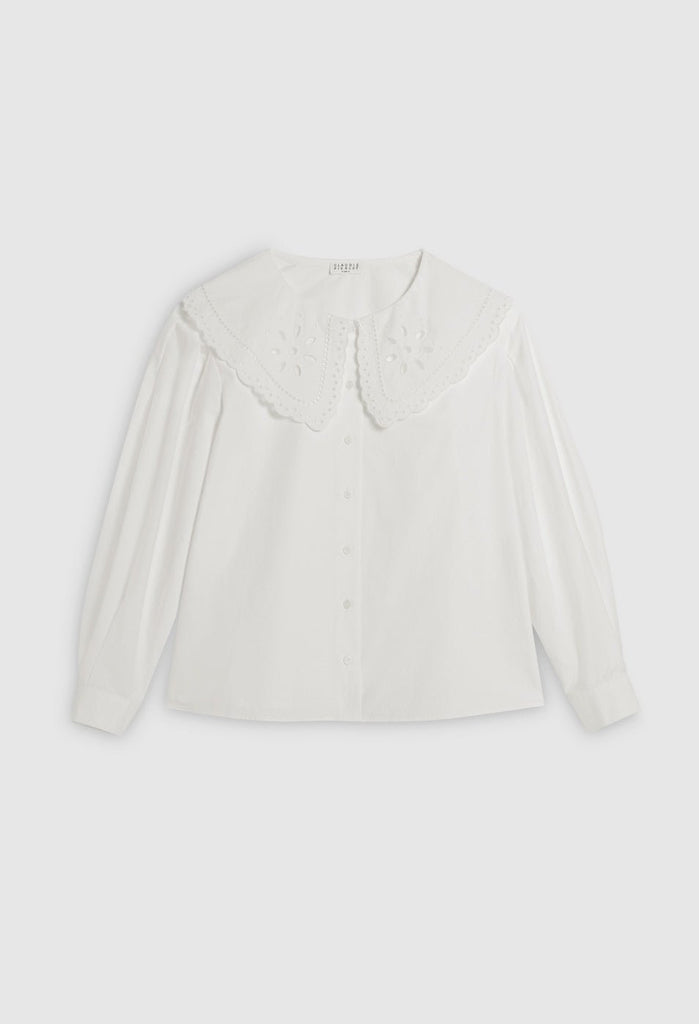 Blouse Baby Bis - Blanc - Claudie Pierlot - The Bradery